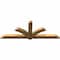 Ekena Millwork Redmond Rough Sawn Timber Gable Bracket, Western Red Cedar, 96"W x 36"H x 4"D x 6"F, 9/12 Pitch GBW096X36X0406RED00RWR - alternate 2
